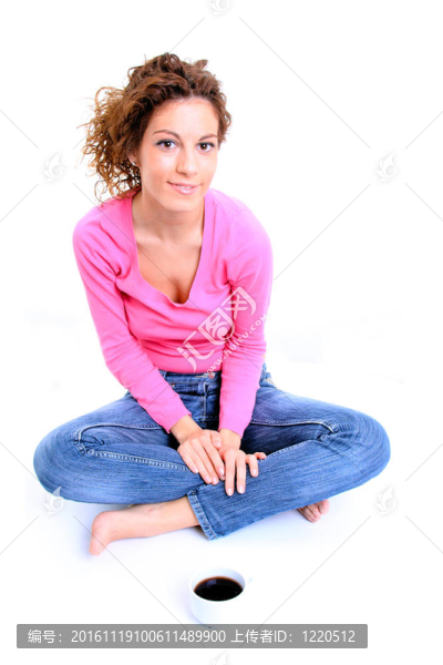 年輕的女人