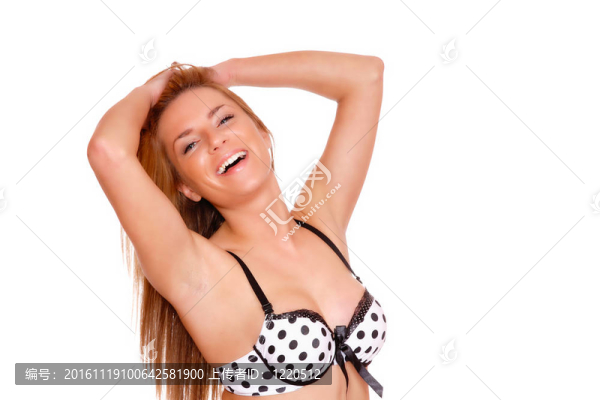 性感金發(fā)女人。