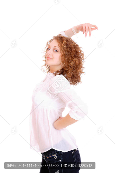 年輕漂亮的女人