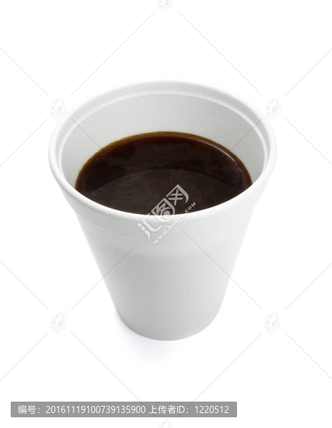 一杯咖啡飲料食品