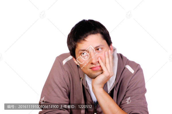 快樂青年休閑男子肖像