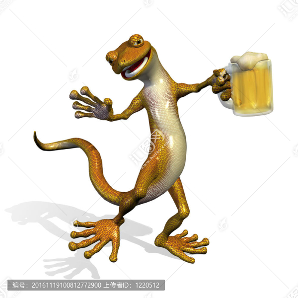 壁虎與啤酒