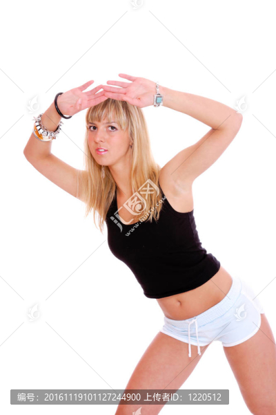 年輕漂亮的女人