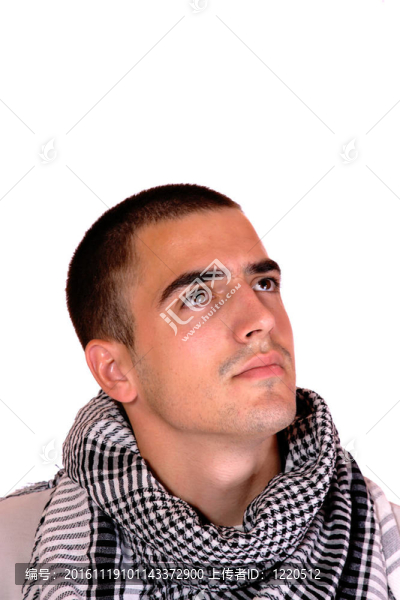 快樂青年休閑男子肖像