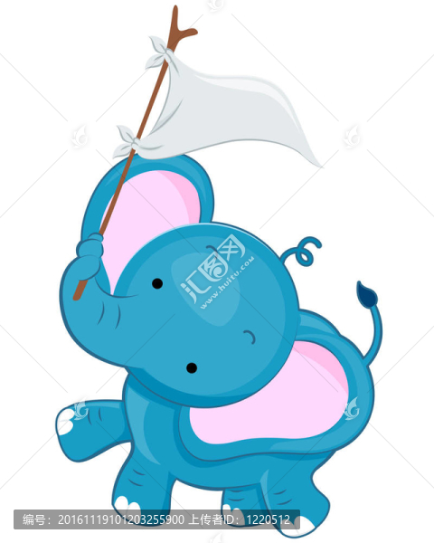 可愛(ài)的大象