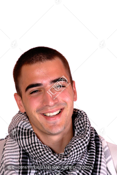 快樂青年休閑男子肖像