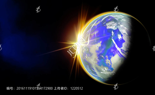地球與Rising,Sun,I