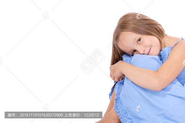 快樂(lè)的小女孩