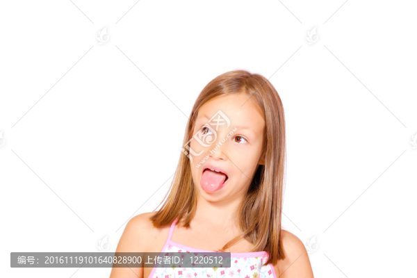 快樂的小女孩