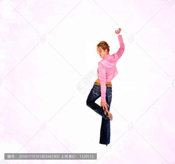 一個美麗的女人的肖像