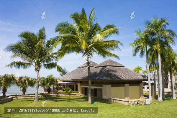 文萊熱帶海灘度假村建筑