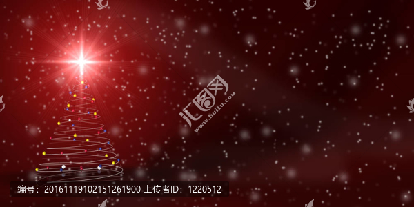 紅色圣誕樹(shù)