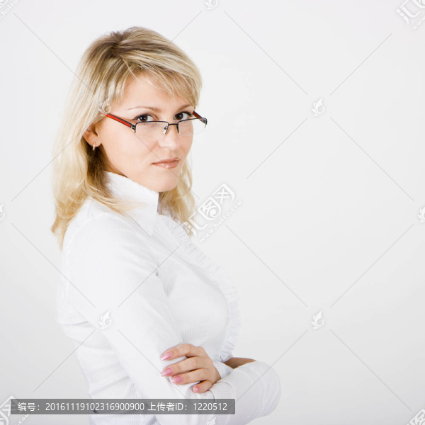年輕的女商人