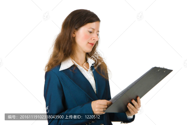 年輕的女商人