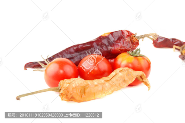 辣椒和西紅柿