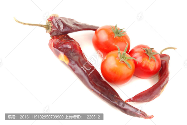 辣椒和西紅柿