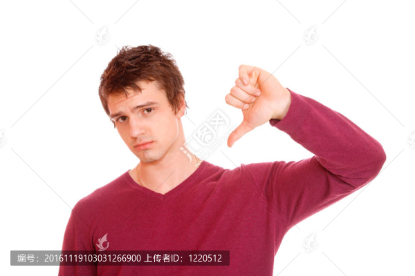 一個(gè)快樂的年輕人的特寫