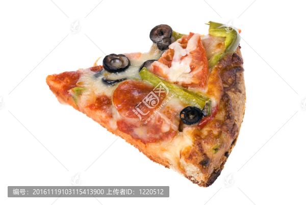 一片比薩餅的作品