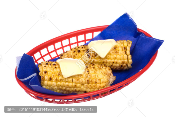 對玉米的籃子