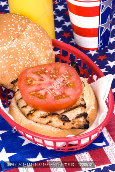 雞漢堡七月第四