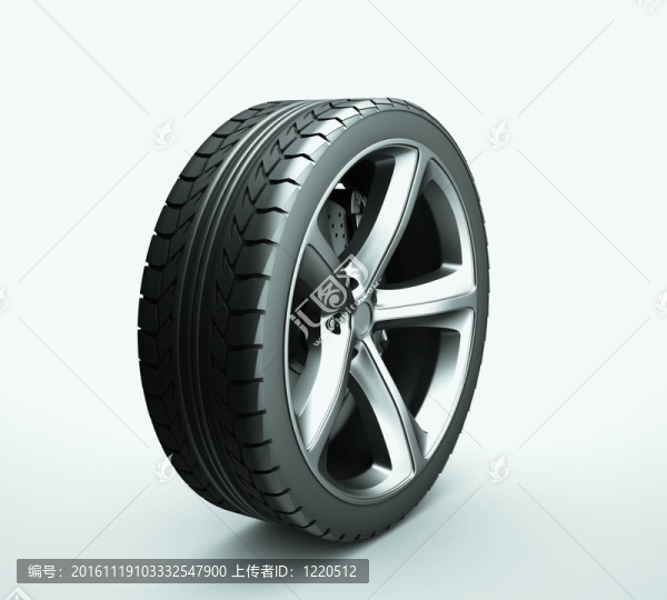 白色車輪