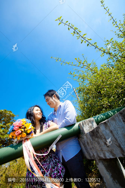 浪漫的夫妻見面