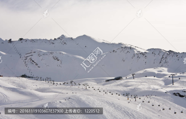 滑雪場(chǎng)hohrgurgl。奧地利