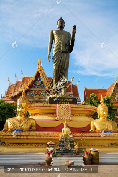 在Ayutthaya的泰國寺；