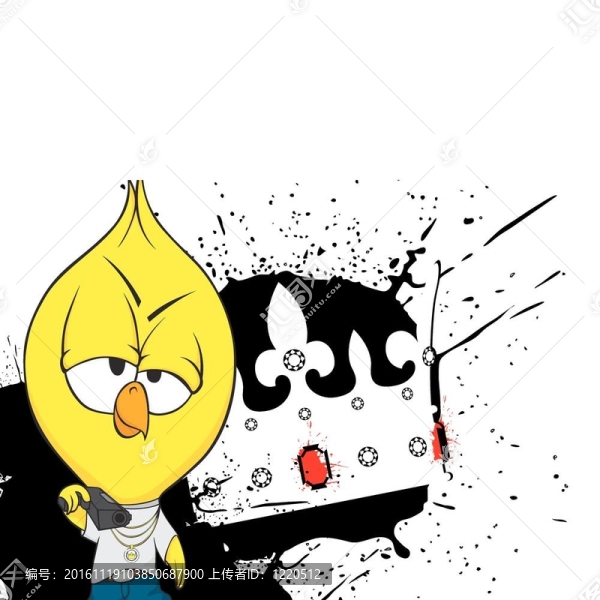 帶槍的小雞-匯圖網(wǎng) www.fosd68.com 帶槍的小雞