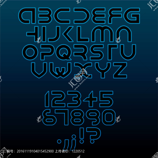 eps10未來(lái)主義字母字體分離-插圖-匯圖網(wǎng) www.fosd68.com eps10未來(lái)主義字母字體分離-插圖