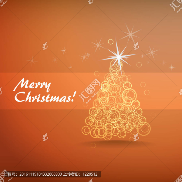 抽象的圣誕樹(shù)