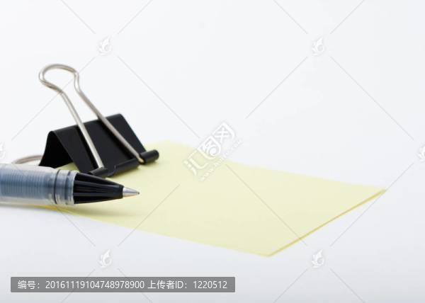便條紙和回形針