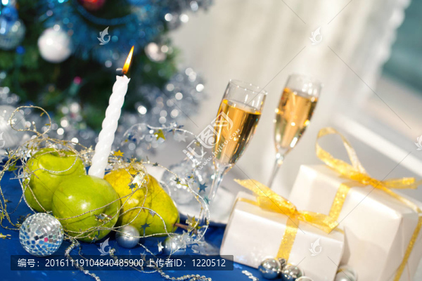 圣誕餐桌