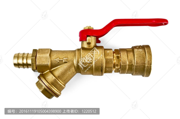 裝配中的水龍頭