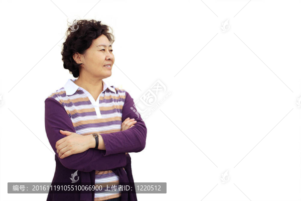 中國(guó)老太太特寫肖像