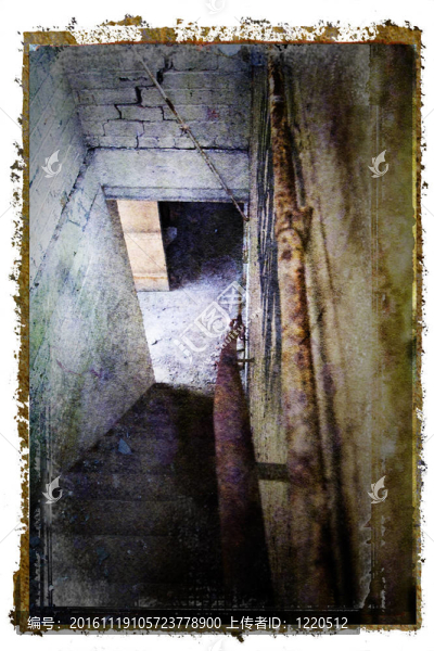 廢棄的樓梯-匯圖網(wǎng) www.fosd68.com 廢棄的樓梯