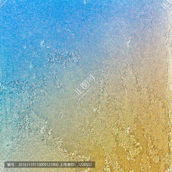 窗上的冰霜圖案