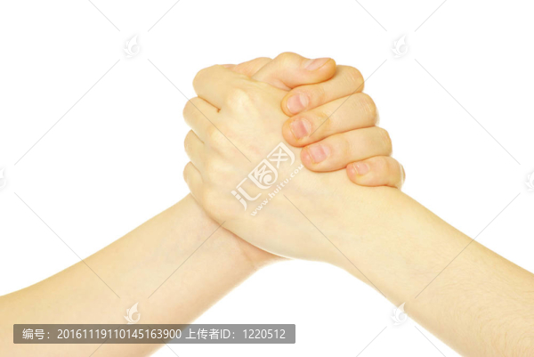 手