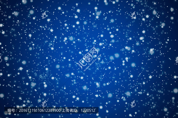 藍(lán)色夜空與星光