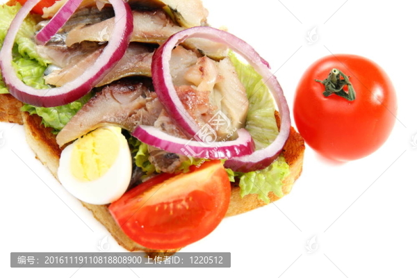 熏鯡魚三明治。