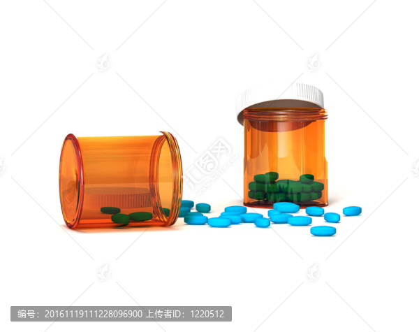 從包裹中涌出的藍(lán)色藥丸
