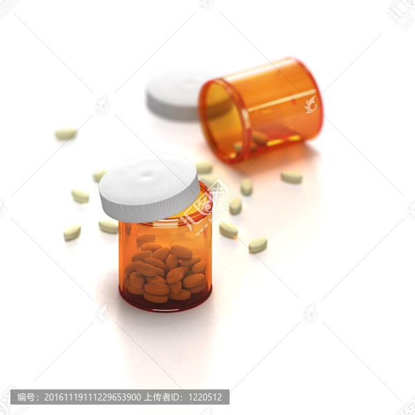 從一個(gè)包裹中涌出的藥丸
