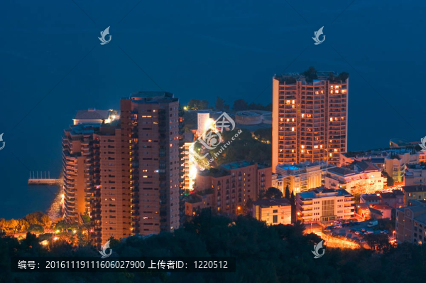 摩納哥之夜景觀