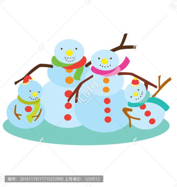 雪人家族