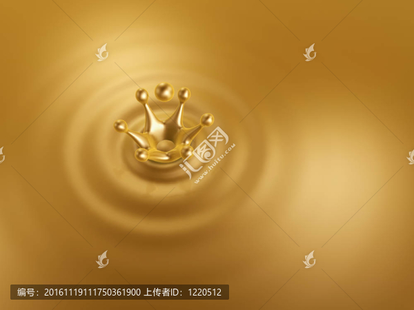 金液滴冠
