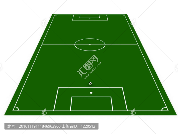 英式背景足球球。三維圖像