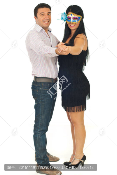 戴面具的女人和男人跳舞-匯圖網(wǎng) www.fosd68.com 戴面具的女人和男人跳舞
