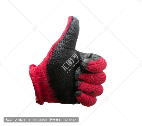 手套在白色上露出大拇指-匯圖網(wǎng) www.fosd68.com 手套在白色上露出大拇指