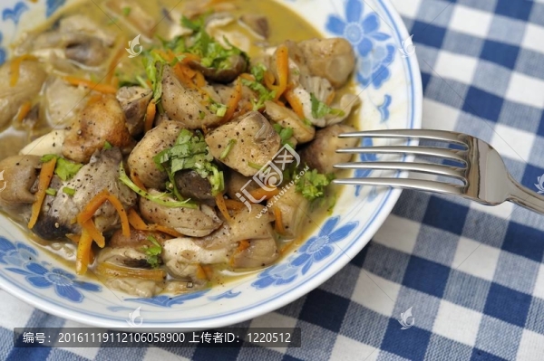 亞洲風(fēng)格蘑菇美味