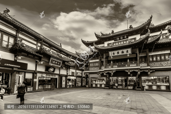上海城隍廟懷舊照片